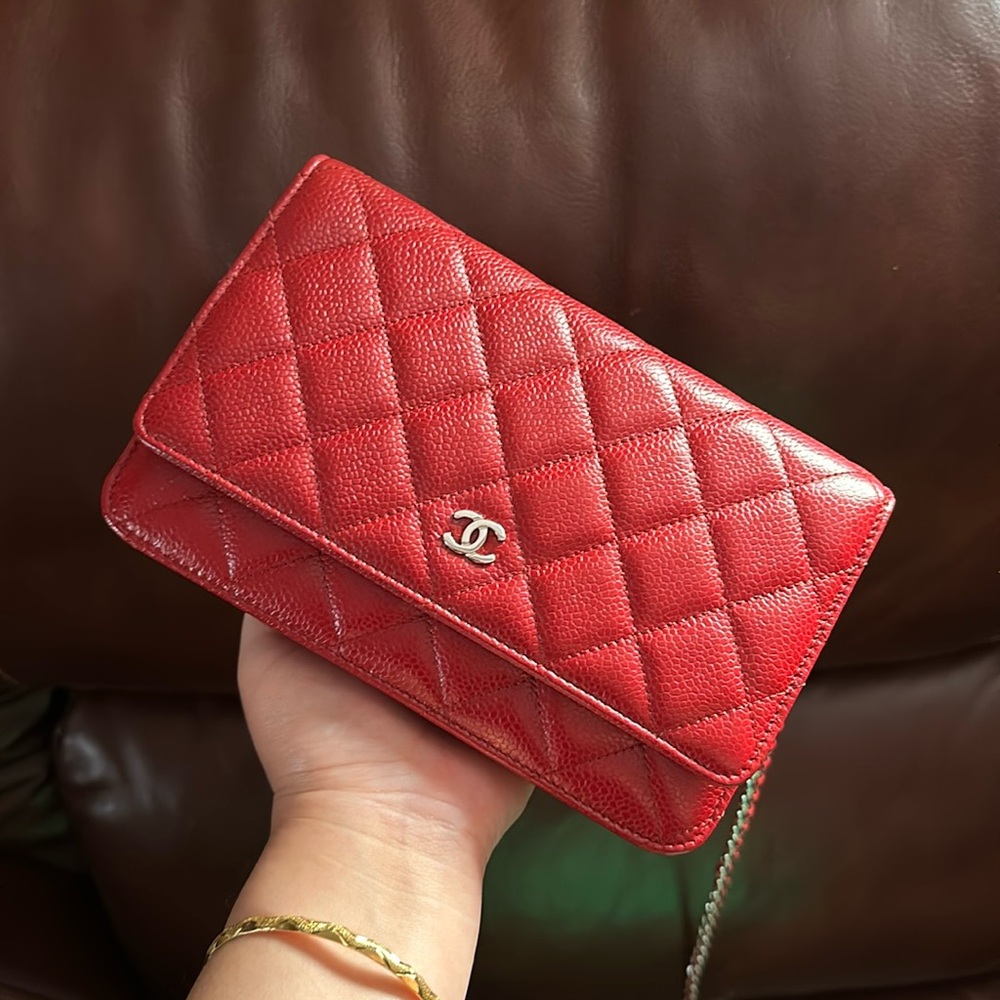 🔥🔥🔥Chanel Caviar Wallet On Chain Crossbody Bag - Picture 3 of 16